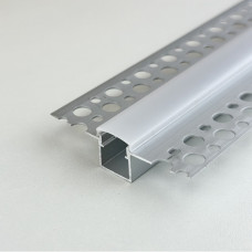 Профиль светодиодный для гипсокартона LS21-4 с рассеивателем 2м (цена 1 м)