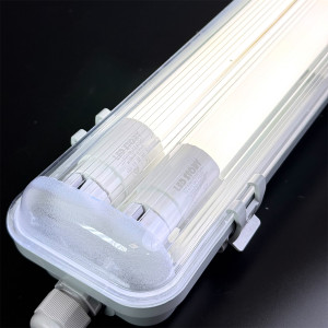 Промисловий led світильник IP65 2×T8 1200 мм з двома лампами 18 Вт 5000К LE...