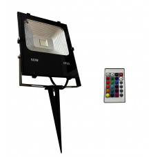 Прожектор грунтовий 50Вт світлодіодний RGB IP65 LED STORY PREMIUM