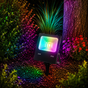 Прожектор грунтовый светодиодный 50Вт RGB IP65 LED STORY PREMIUM