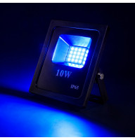 Лед прожектор синій 10W IP65 SMD2835 900Лм РЕМОНТОПРИДАТНИЙ