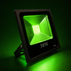 Лед прожектор зелений 30W IP65 SMD2835 2700Лм