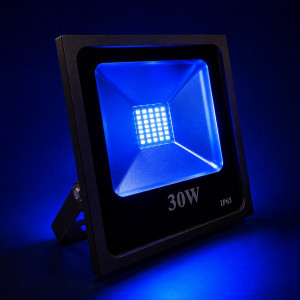 Лед прожектор синій 30W IP65 SMD2835 2700Лм
