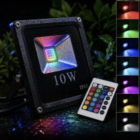 Лед прожектор RGB 10W IP65 вуличний LED STORY Premium...