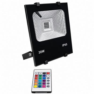 RGB прожектор 30w LED STORY PREMIUM IP65 світлодіодний з пультом