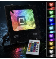 RGB прожектор 30w LED STORY PREMIUM IP65 світлодіодний з пультом
