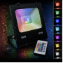 Прожектор RGB 50W багатобарвний LED STORY IP65 PREMIUM з пультом - фото №1