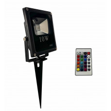 Прожектор світлодіодний 10Вт RGB IP65 грунтовий LED STORY PREMIUM