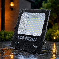 Прожектор світлодіодний LED 50W 6000Лм 5000К IP65 LED-STORY...