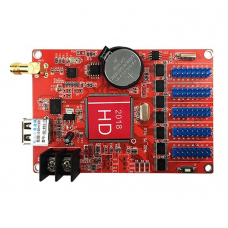 Контролер HD-W62-75 для лед екранів, рухомого рядка 5×HUB75