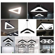 Підвісний світильник - люстра Hollow Triangle 0.6м 48Вт 6500К Led-Story