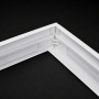 Рамка для LED панели 1200×600 из алюминия для накладного монтажа - фото №2