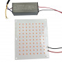 Ремкомплект для прожектора led матрица 50W 27-43V полный спектр чип Bridgelux с драйвером 40/50W 27-43V IP67 - фото №2