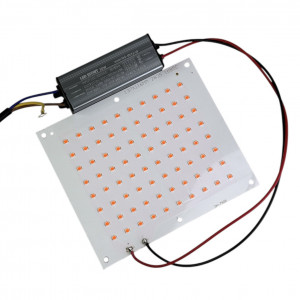 Ремкомплект для прожектора led матрица 50W 27-43V полный спектр чип Bridgel...