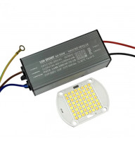 Светодиодная матрица 50W 30-35V 6700Lm PREMIUM комплект з драйвером