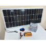 Резервне живлення для дома Led-Story Преміум комплект сонячна панель 100Вт з контролером, АКБ 40А 480Вт та Інвертором 12В 900Вт - фото №3