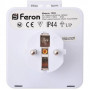 Розетка с таймером Feron TM31/61924 3500W/16A (добова) з пило-вологозахистом IP44 - фото №6