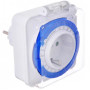 Розетка с таймером Feron TM31/61924 3500W/16A (добова) з пило-вологозахистом IP44 - фото №7