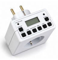 Розетка з електроним тижневим таймером Feron TM211