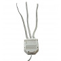 Коннектор (разветвитель) для светодиодной ленты с 4 коннекторами (папа) белый - фото №4