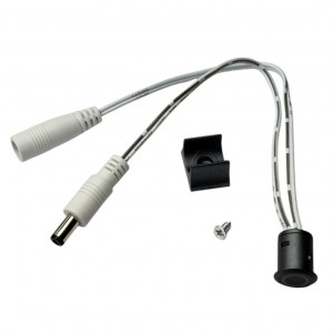 Сенсорний вимикач з регулюванням яскравості 5-24В 6A темно-сірий