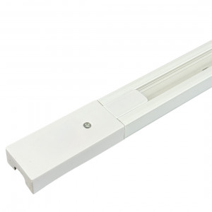 Шинопровод однофазный для трекового светильника, 1м, белый