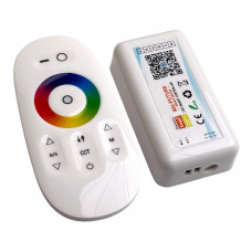 Смарт контроллер RGB+CCT 18A 5-24В с Wi-Fi и сенсорным пультом