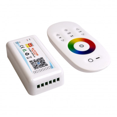 Смарт контролер RGB+CCT 18A 5-24В з Wi-Fi та сенсорним пультом
