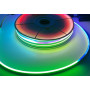 Гибкая неоновая RGBIC смарт лента 12V AVT IP65 16W RGB (силикон 6*12, цена 1м) - фото №3