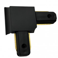 Соединитель для шинопровода однофазного трекового пирамидального,угловой,черный