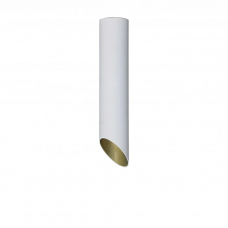 Спот світильник стельовий в стилі лофт NL 2505 W ІР20 під цоколь Е-27 метал білий з золотом