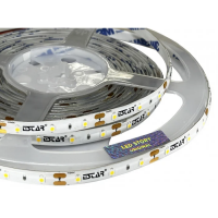 Cтрічка світлодіодна Estar Lux SMD 3528 12В 60 д.м. IP65 теплий білий колір 2900-3200К ширина 8мм упаковка 5м (ціна 1м)