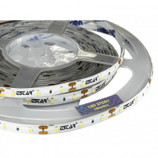 Лента светодиодная Estar Lux SMD 3528 12В 60 д.м. IP65 теплый белый цвет 2900-3200К ширина 8мм упаковка 5м (цена 1м)