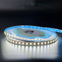 Стрічка 12 вольт 8 мм SMD 2835 120 д.м. IP20 холодний білий 6500К подвійна плата PROFI (ціна 1 м)