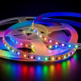 Лента 24 вольта разноцветная RGB светодиодная SMD3535 120 д.м. 17Вт/м IP20 пак 5м (цена 1м) - фото №1