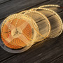 Лента 24В светодиодная 120д.м. 9Вт SMD led 2835 IP20 3000К теплый белый свет 10м (цена 1м) - фото №4