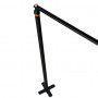 Стойка для фитолампы металлическая, регулируемая высотой 0.65 - 1.3м черная - фото №2