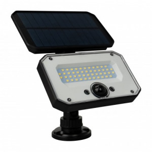 Прожектор 16 W светодиодный 1600 lm 6400К на солнечной батарее IP54
