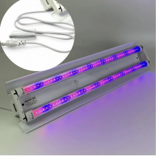 Світильник світлодіодний 600мм для рослин з біколорними фітолампами 2×Т8 0,...