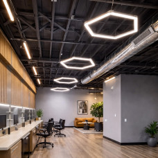 Світильник Hexagon led 45Вт 6500K для офісу та магазину