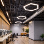 Світильник Hexagon led 45Вт 6500K для офісу та магазину - фото №1