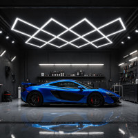Світильник LED модульний 230Вт 6000K для автосервісу, гаража, студії з ефек...