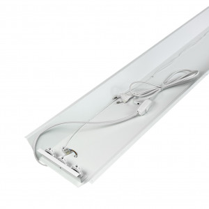 Cвітильник на 3 led лампи Т8 1.2м 2х стороннє з кабелем 1.5м та вимикачем