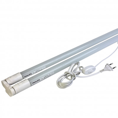 Светильник для растений led T8 G13 120 см 2×16W 4000K с кабелем 2м с выключателем LED STORY