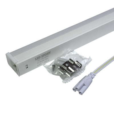 Светильник светодиодный 600мм 12Вт 6000К 1200Лм линейный с кнопкой