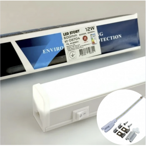 Світильник світлодіодний 600мм 12Вт 6000К 1200Лм лінійний з кнопкою