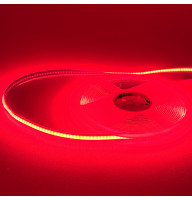 Светодиодная лента COB 320д.м. 12V IP20 12W красная продажа бобинами 5м (цена 1м)