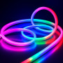 Гнучкий RGB неон 220 вольт 8Вт/м SMD 2835 72д.м. IP65 8*16мм (ціна 1м) - фото №1