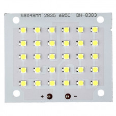 Led матриця 20W 30-35V 3400Lm 5000К яскравий, чіп BRIDGELUX Betta ПРЕМІУМ