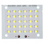 Led матриця 20W 30-35V 3400Lm 5000К яскравий, чіп BRIDGELUX Betta ПРЕМІУМ - фото №1